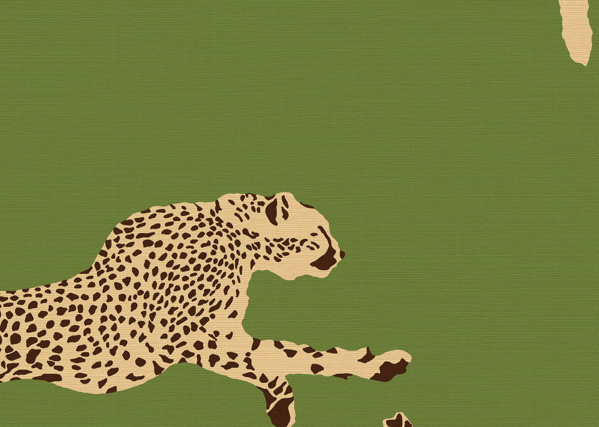 Leaping Cheetah (Rafia) 26024